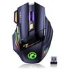Image 1 : 1 7D Wireless Gaming Mouse with Adjustable DPI and Lighting Effects - New