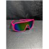 Image 1 : 1 Pair of Pink Polarized Unisex Sports Sunglasses - New