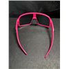 Image 3 : 1 Pair of Pink Polarized Unisex Sports Sunglasses - New