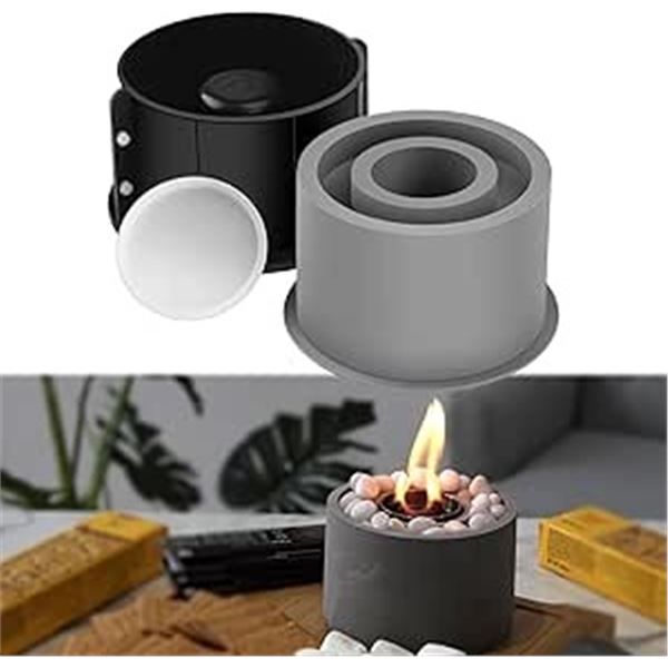 1 Aicome Tabletop Fire Pit Silicone Mold Set for Concrete - DIY Mini Fire Pit - New in Box