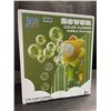 Image 1 : 1 Sunflower Light-Up Automatic Bubble Machine for Kids - New