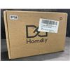 Image 3 : Homdiy Brushed Brass Cabinet Door Handles - 12 Pack (6-1/4" Size) - New in Box