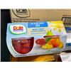 Image 2 : 1 Case of Dole Fruit Cups; Mixed Fruit in Cherry Gel - 6 x 4-Packs Included - BB: JN 2025 - New
