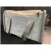 Image 3 : 1 Portable Pet Carrier for Cats/Small Dogs - 15: x 9" - Grey - Brand New