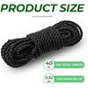 Image 2 : 2 Packs of Heavy Duty Rope/Extensions Ladder Replacement Rope - 40FT Each - New