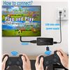 Image 5 : 1 Retro Game Stick/Wireless Retro Game Console w/ 20,000+ Games/9 Emulators; Plug N Play - New
