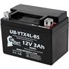 Image 1 : 1 Upstart Factory Activated Sealed Lead-Acid 12V 3Ah Battery/Motorcycle Battery - New Sealed!