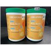 Image 1 : 2 Organika Original Chicken Bone Broth Protein Powders - 300g - New (Exp: 06/2025)