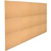 Image 1 : 12-Pack of Felt/Cork Board Alternative Wall Tiles (11.8" x 11.8") w/ Self-Adhesive Backing - New