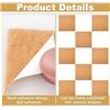 Image 5 : 12-Pack of Felt/Cork Board Alternative Wall Tiles (11.8" x 11.8") w/ Self-Adhesive Backing - New