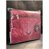 Image 3 : 2-Pack of Foldable Travel Duffle Bags - Wine Red/Dark Blue; Great for Travel - New