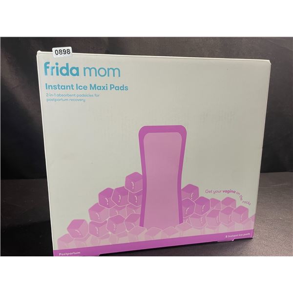 1 Box of Frida Mom Instant Ice Maxi Pads/Postpartum Recovery Pads - 8pack - Brand New