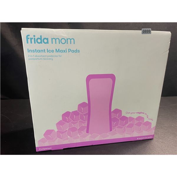 1 Box of Frida Mom Instant Ice Maxi Pads/Postpartum Recovery Pads - 8pack - Brand New