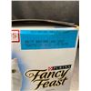 Image 4 : 1 Case of Purina Fancy Feast Pate Seafood Supper Wet Cat Food - 24 x 85g Cans - New