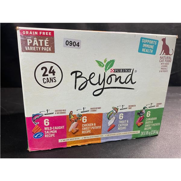 1 Case of Purina Beyond Pate Variety Pack Wet Cat Food - 24 x 85g Cans - New