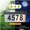 Image 6 : 1 LED Illuminated House/Address Number Sign Kit - Waterproof/For Outdoors - New