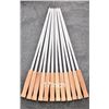 Image 1 : Set of 12 Stainless Steel 17" Long BBQ Skewers with Case - New
