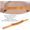 Image 6 : 2 Guasha Wood Massage Sticks for Body/Back/Legs; Wood Therapy Massage Tools - 24" - New
