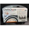 Image 2 : 1 Chef's Choice Professional 3-Stage Manual Knife Sharpener (Model: 4643) - Brand New