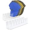 Image 1 : 3 Boxes of Acrylic Hat Organizer Stands (2 Per Box/6 Total) - Hat Storage Racks - New