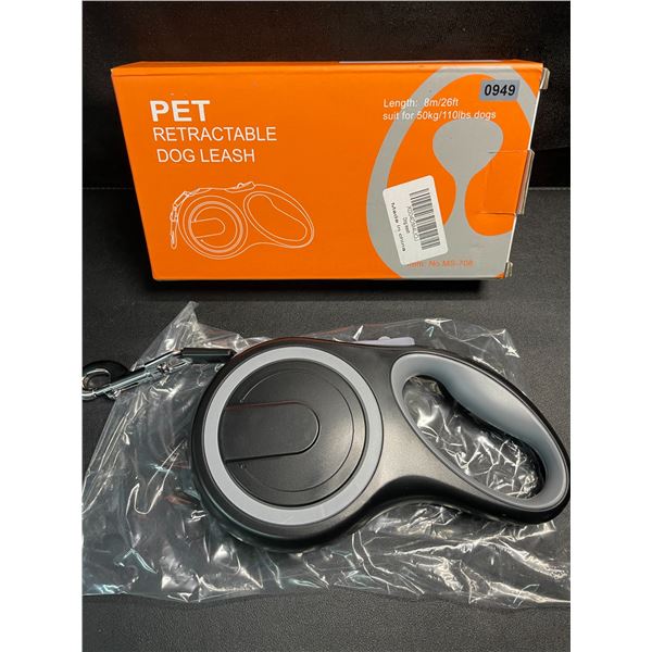 1 Pet Retractable Dog Leash - 26FT Length - For Large Dogs up to 110lbs - New