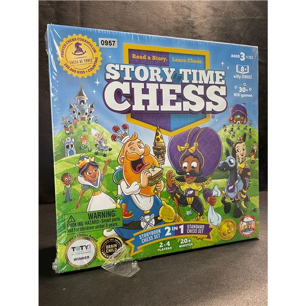 1 Story Time Chess The Game 2021 Toy of The Year Award Winner! - Great Beginners Chess Set - New