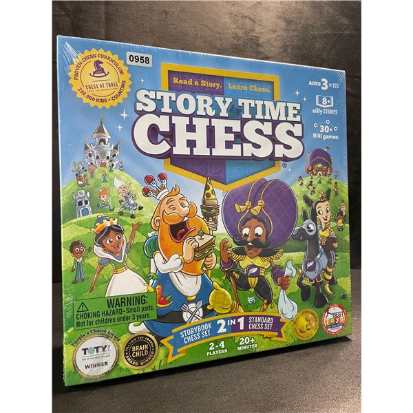 1 Story Time Chess The Game 2021 Toy of The Year Award Winner! - Great Beginners Chess Set - New