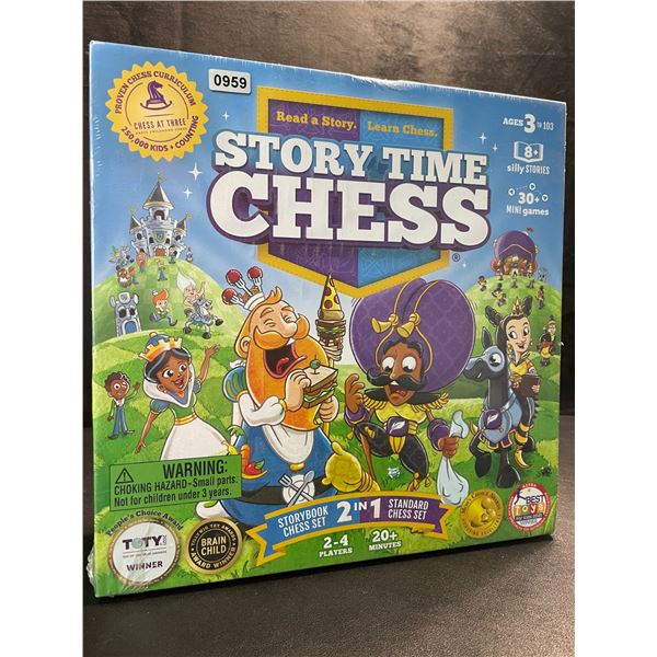 1 Story Time Chess The Game 2021 Toy of The Year Award Winner! - Great Beginners Chess Set - New