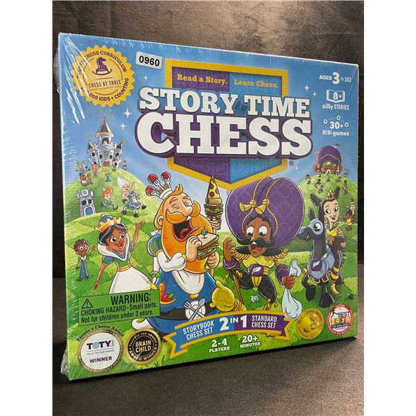 1 Story Time Chess The Game 2021 Toy of The Year Award Winner! - Great Beginners Chess Set - New