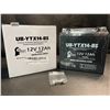 Image 2 : 1 Upstart Factory Activated Sealed Lead-Acid 12V 12Ah Battery; Motorcycle/ATV/Powersport Battery NEW