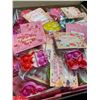 Image 2 : 90PC Box of Cute Valentines Pop-It Keychains/Party Favors - New