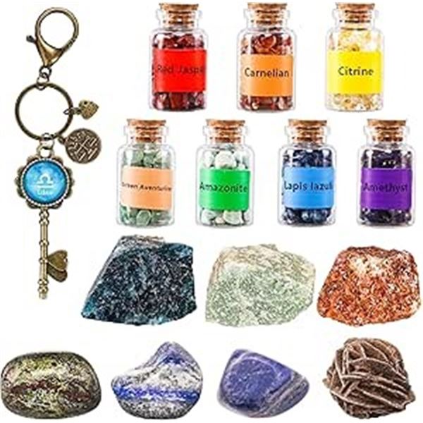 1 Crystal and Healing Stones Gift Set - Brand New