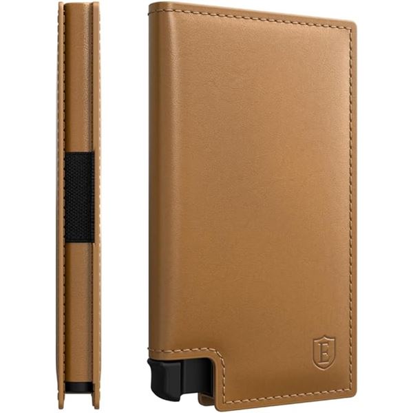 1 Ekster Parliament Roma Cognac Slim Wallet for Men - Brand New!