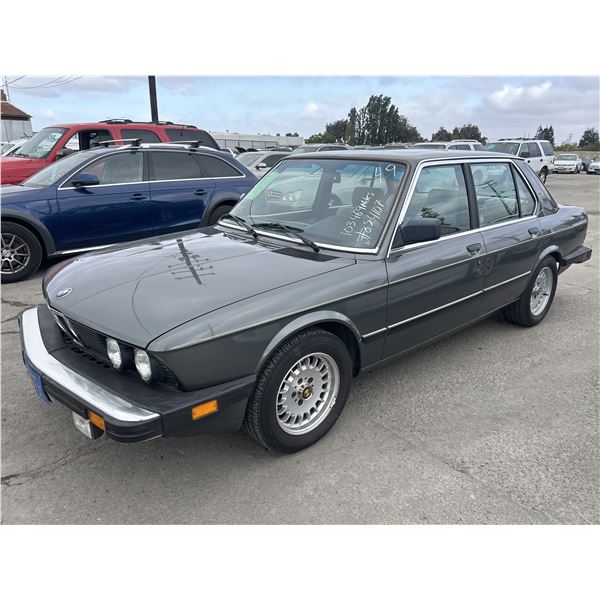 1985 Bmw 535i