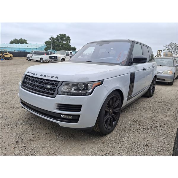 2016 Land rover Range Rover