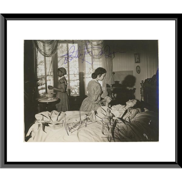 Gone With The Wind signed movie photo. GFA Authenticated