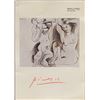 Image 1 : Pablo Picasso signed print flat