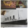 Image 1 : Titanic staircase fragment and signed photo from survivor Millvina Dean. PSA/DNA and  GFA authentica