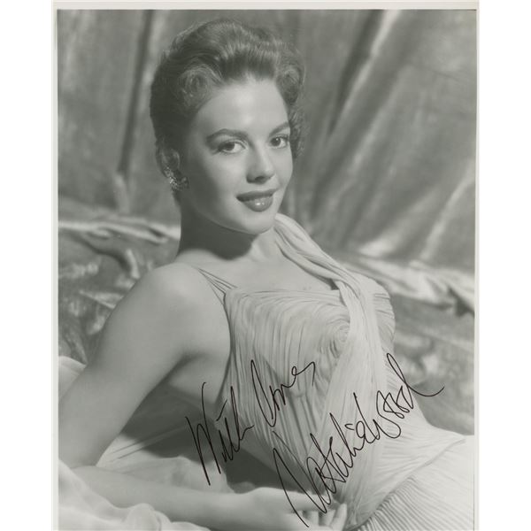 Natalie Wood signed photo. GFA Authenticated