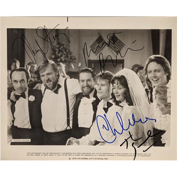 The Deer Hunter cast signed photo