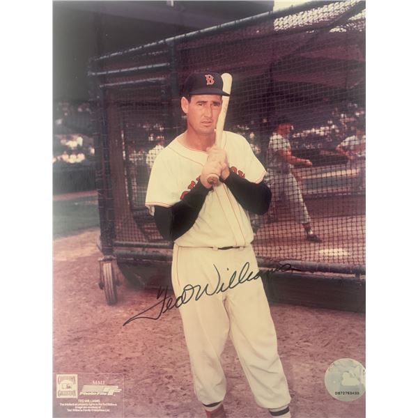 Ted Williams signed photo
