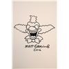 Image 1 : Krusty The Clown drawn and signed sketch