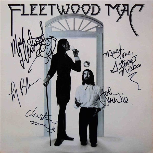 Fleetwood Mac Self-Titled signed album