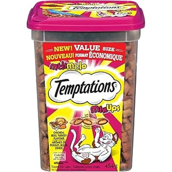 NEW 4 X 454G TEMPTATIONS MIX UPS CHICKEN & BEEF