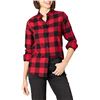 Image 1 : NEW AMAZON ESSENTIALS XL SLIM RED BLACK CHECKERED