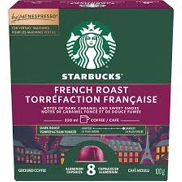 NEW REPACKED 100G STARBUCKS FFRENCH ROAST