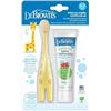 Image 1 : NEW DR BROWNS INFANT-TO-TODDLER TOOTHBRUSH SET