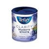 Image 1 : NEW 40G TETLEY CLARITY BLUEBERRY HERBAL TEA