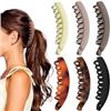 Image 1 : NEW 6 PACK 5.1INCH BANANA CLIP FOR WOMEN