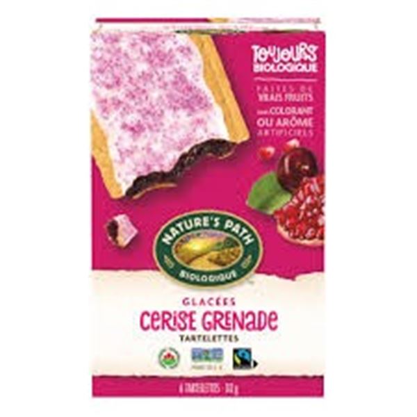 NEW 2 X 312G NATURES PATH FROSTED CHERRY POMEGRANA
